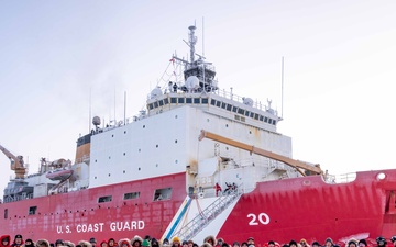 U.S. Coast Guard Cutter Healy conducts Ice Station in Arctic Ocean