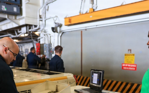 USS Iwo Jima Sailors Conduct Vehicle Maintenance