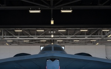 Speed meets stealth: Bubba Wallace visits Whiteman AFB