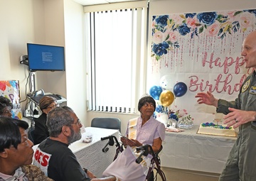 Leadership celebrates Guantanamo Bay resident 92nd Birthday