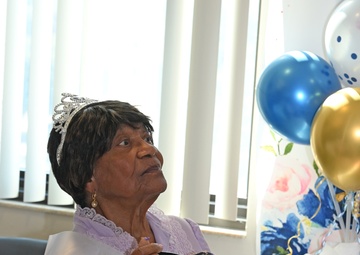 Leadership celebrates Guantanamo Bay resident 92nd Birthday