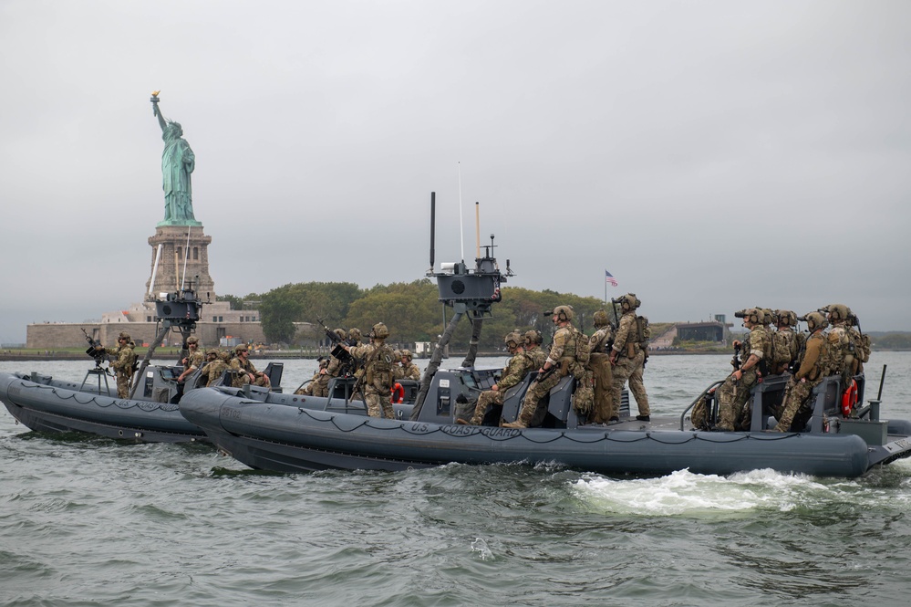 Coast Guard Ensures Security During 80th Session of the UN General Assembly