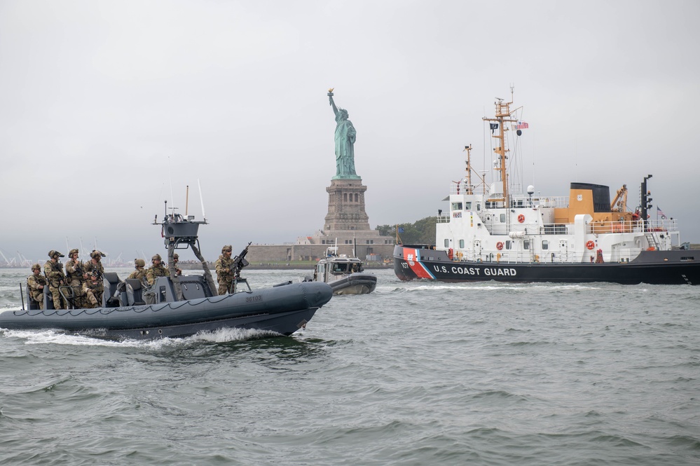 Coast Guard Ensures Security During 80th Session of the UN General Assembly