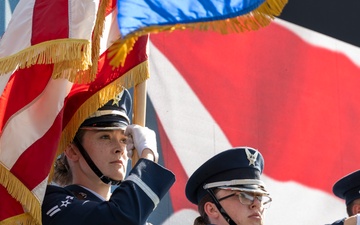 Whiteman Airmen team up with NASCAR driver Bubba Wallace