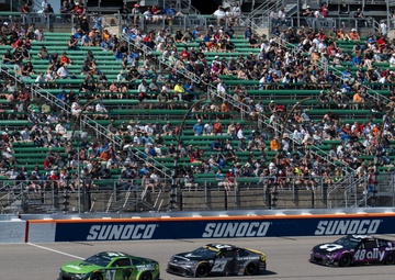 Whiteman Airmen team up with NASCAR driver Bubba Wallace