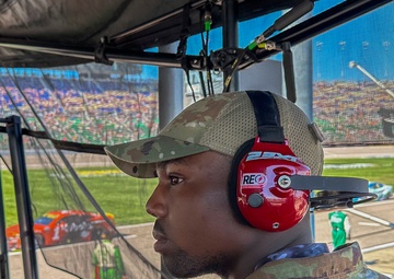 Whiteman Airmen team up with NASCAR driver Bubba Wallace