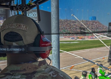 Whiteman Airmen team up with NASCAR driver Bubba Wallace