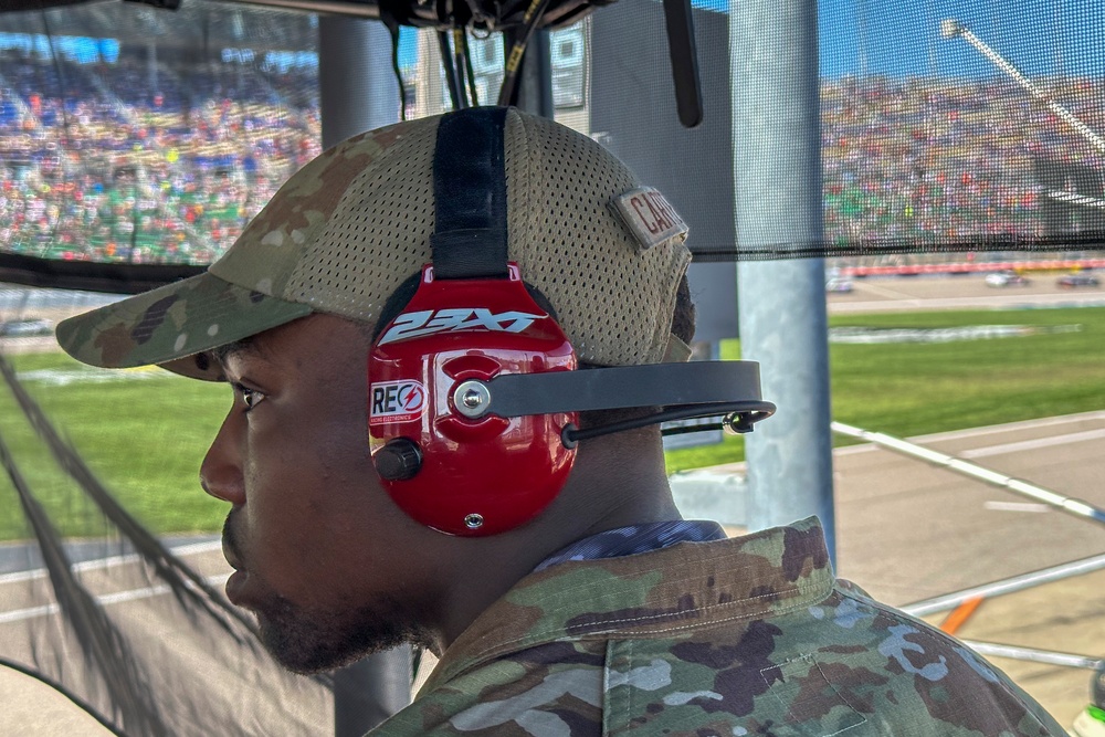 Whiteman Airmen team up with NASCAR driver Bubba Wallace