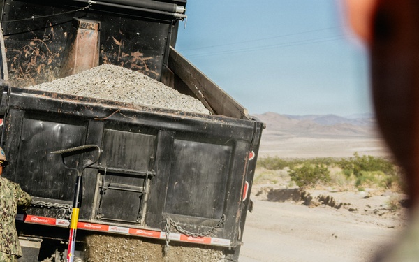 NMCB-3 Seabees Perform Road Construction Operations