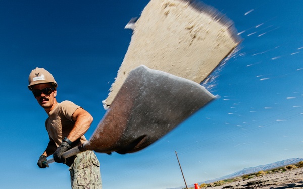 NMCB-3 Seabees Perform Road Construction Operations
