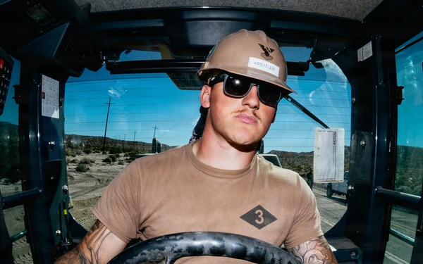 NMCB-3 Seabees Perform Road Construction Operations