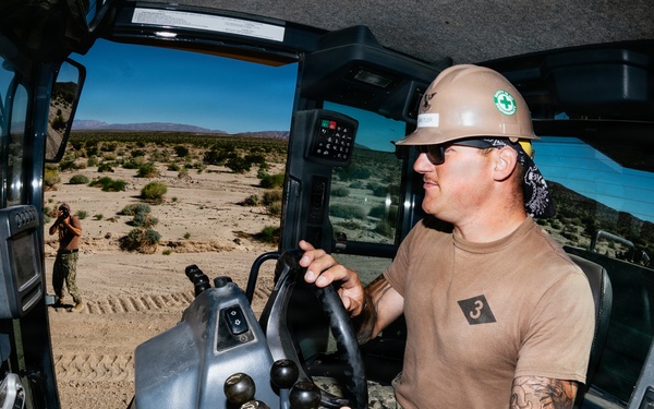 NMCB-3 Seabees Perform Road Construction Operations