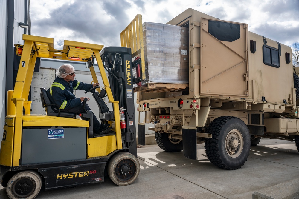 W.Va. Guard receives donation for Operation Feeding Families