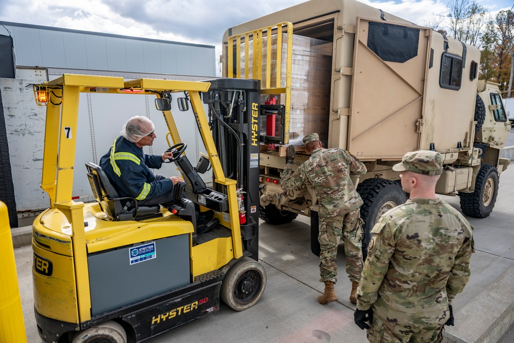 W.Va. Guard receives donation for Operation Feeding Families