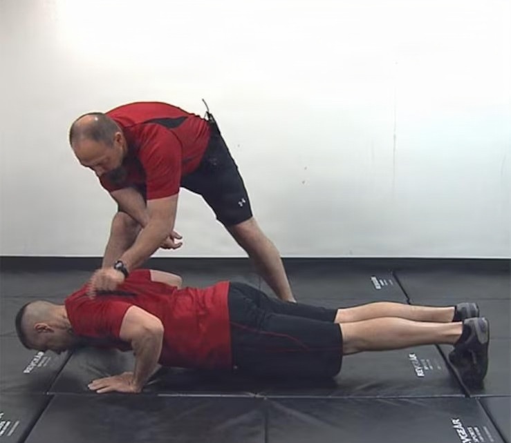 Pushup Fitness Test example 2