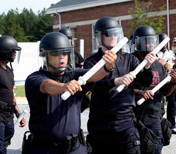 Special Training - Officers with Batons