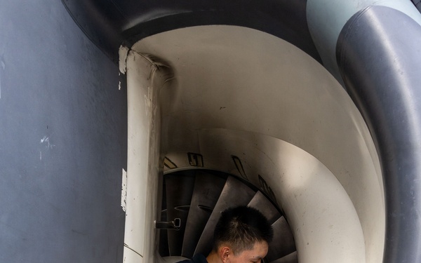 U.S. Marines Conduct Aircraft Maintenance