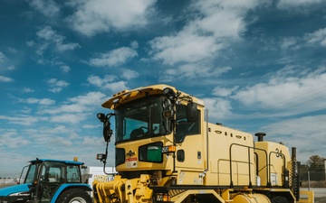 Airmen Save Funds by Repurposing Snowblower for 139th Airlift Wing