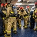 USS Iwo Jima Conducts a Damage Control Training Team Environment