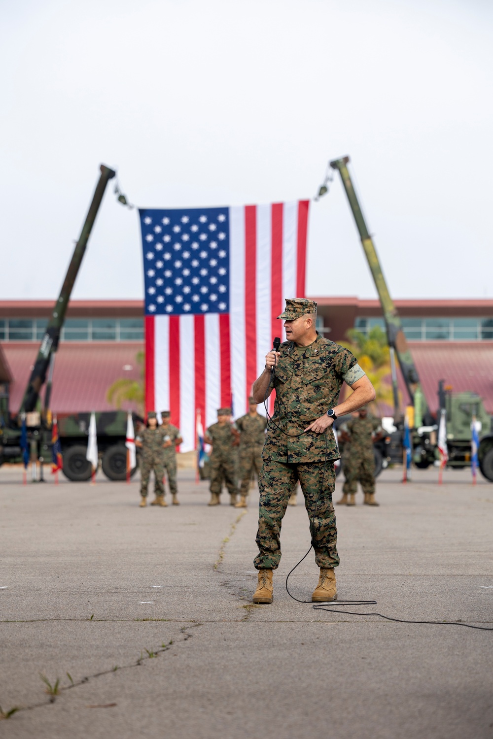 Combat Logistics Battalion 11 Change of Command Ceremony