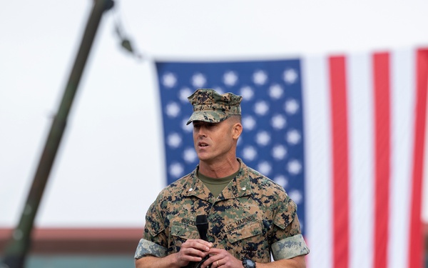 Combat Logistics Battalion 11 Change of Command Ceremony