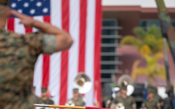 Combat Logistics Battalion 11 Change of Command Ceremony