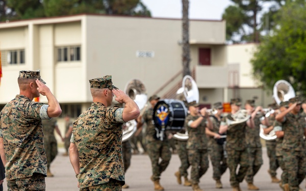 Combat Logistics Battalion 11 Change of Command Ceremony
