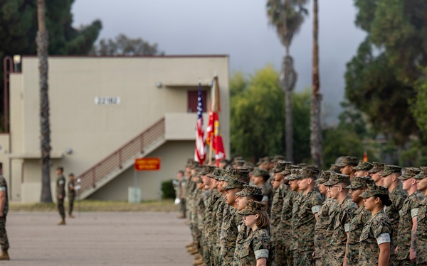 Combat Logistics Battalion 11 Change of Command Ceremony