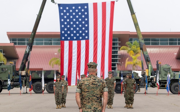 Combat Logistics Battalion 11 Change of Command Ceremony