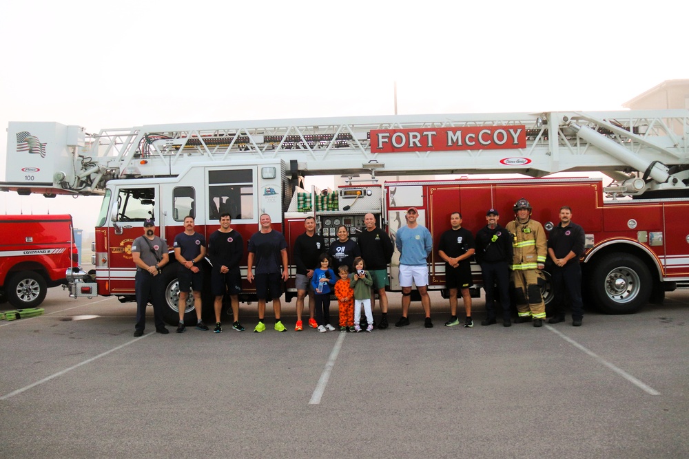Fort McCoy remembers Patriot Day 2025 with third 9/11 Memorial Run, Stair Climb event