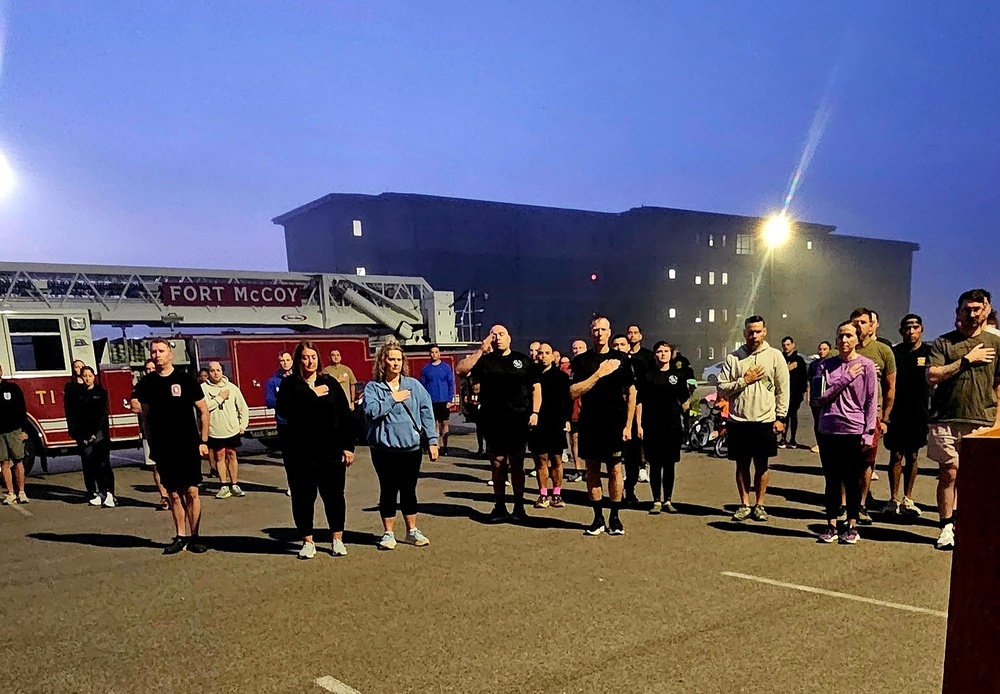 Fort McCoy remembers Patriot Day 2025 with third 9/11 Memorial Run, Stair Climb event