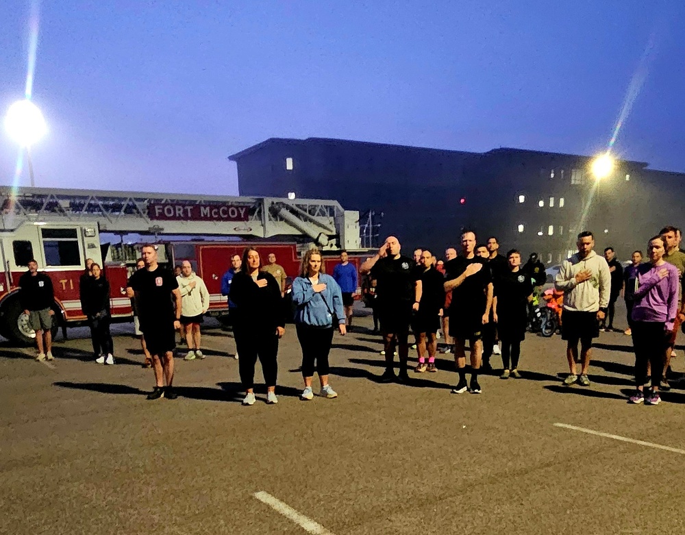 Fort McCoy remembers Patriot Day 2025 with third 9/11 Memorial Run, Stair Climb event
