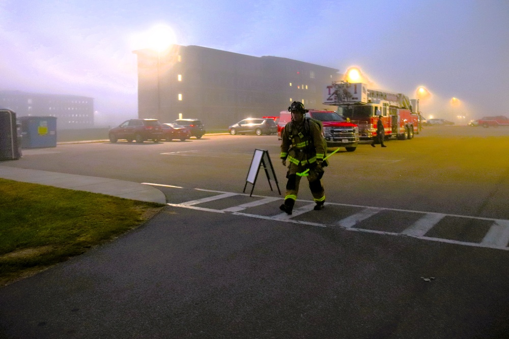 Fort McCoy firefighter-EMT honors emergency responders of 9-11 during post event