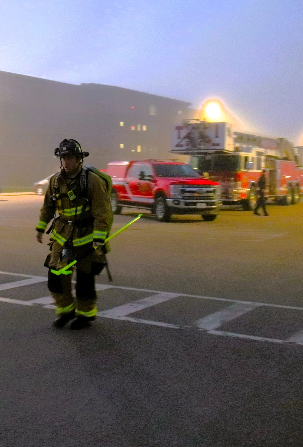 Fort McCoy firefighter-EMT honors emergency responders of 9-11 during post event