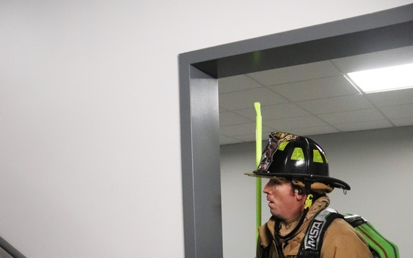 Fort McCoy firefighter-EMT honors emergency responders of 9-11 during post event