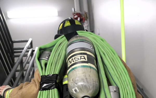 Fort McCoy firefighter-EMT honors emergency responders of 9-11 during post event