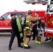 Fort McCoy firefighter-EMT honors emergency responders of 9-11 during post event