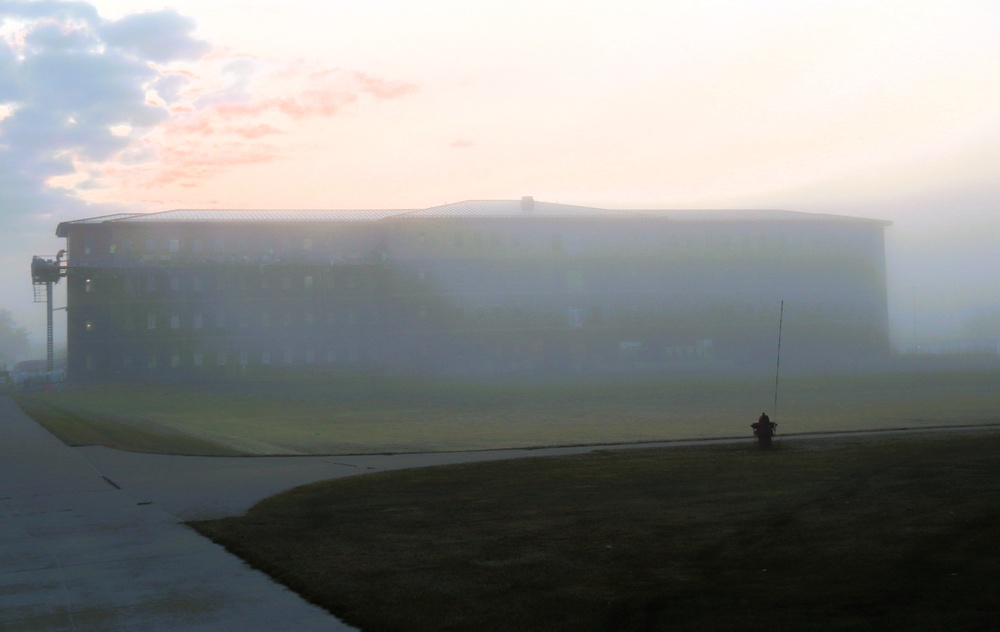 September 2025 construction operations of East Barracks Project at Fort McCoy
