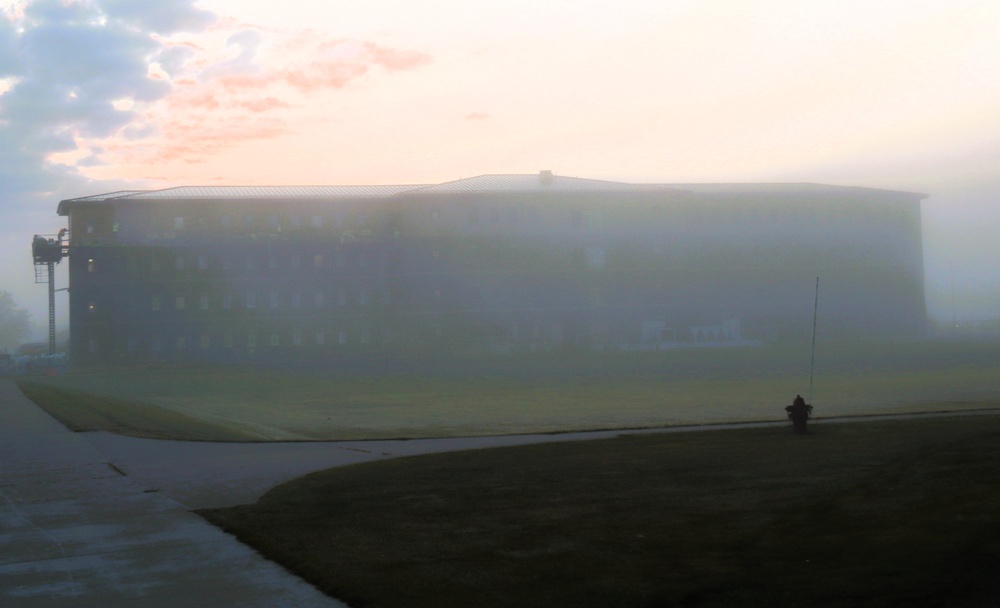 September 2025 construction operations of East Barracks Project at Fort McCoy