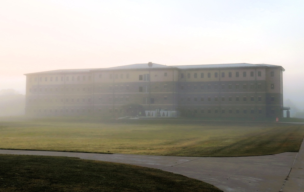 September 2025 construction operations of East Barracks Project at Fort McCoy