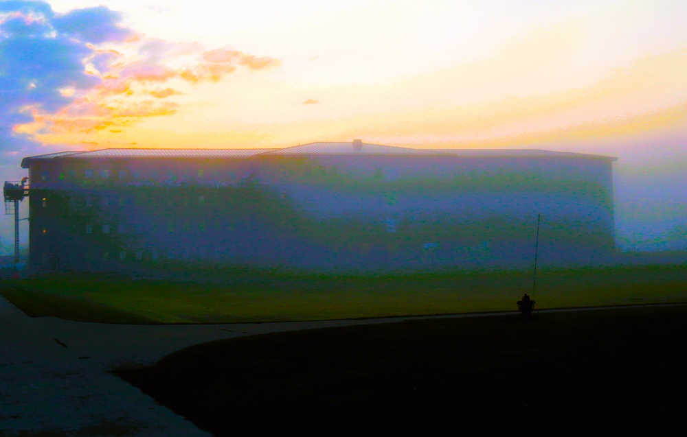 September 2025 construction operations of East Barracks Project at Fort McCoy