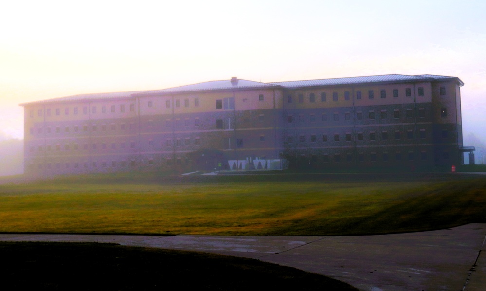 September 2025 construction operations of East Barracks Project at Fort McCoy