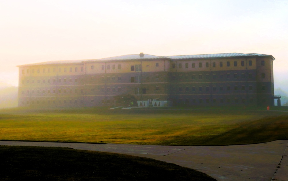 September 2025 construction operations of East Barracks Project at Fort McCoy