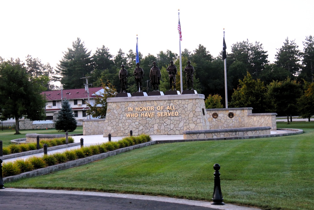 Fort McCoy's Commemorative Area on Patriot Day 2025