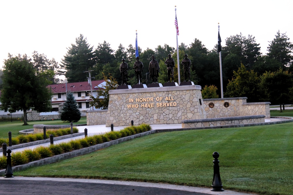 Fort McCoy's Commemorative Area on Patriot Day 2025