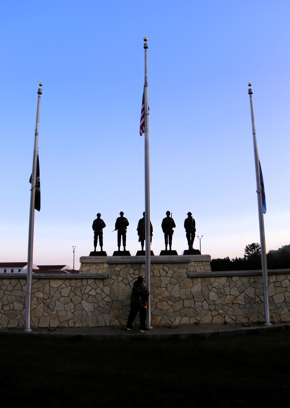 Fort McCoy's Commemorative Area on Patriot Day 2025