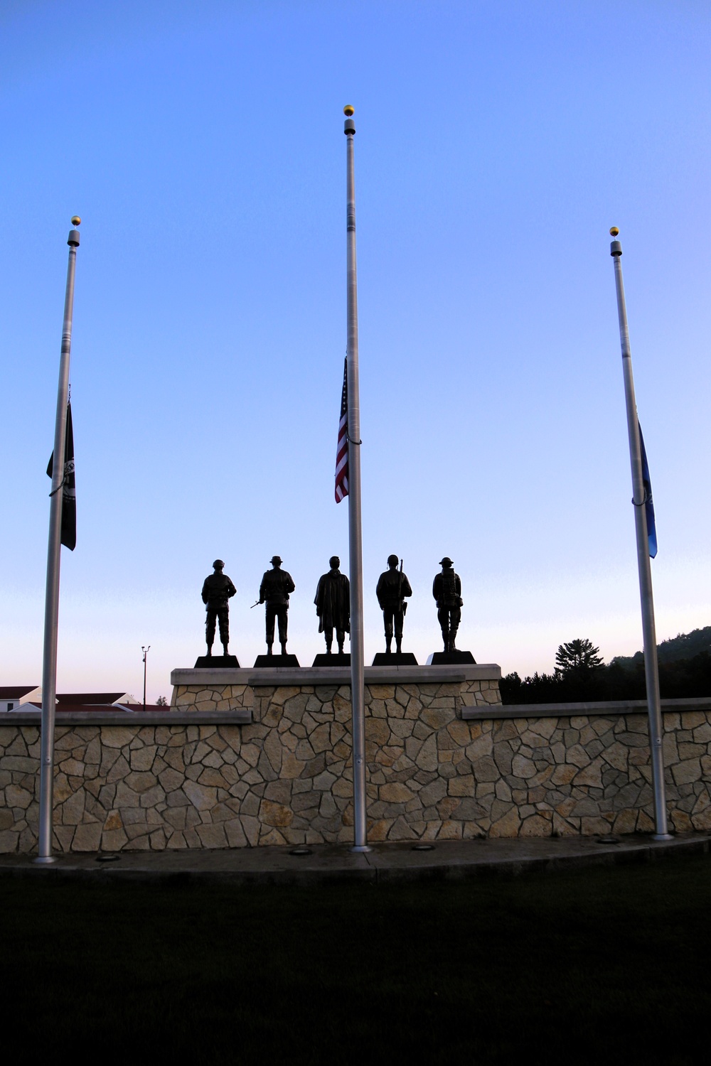 Fort McCoy's Commemorative Area on Patriot Day 2025