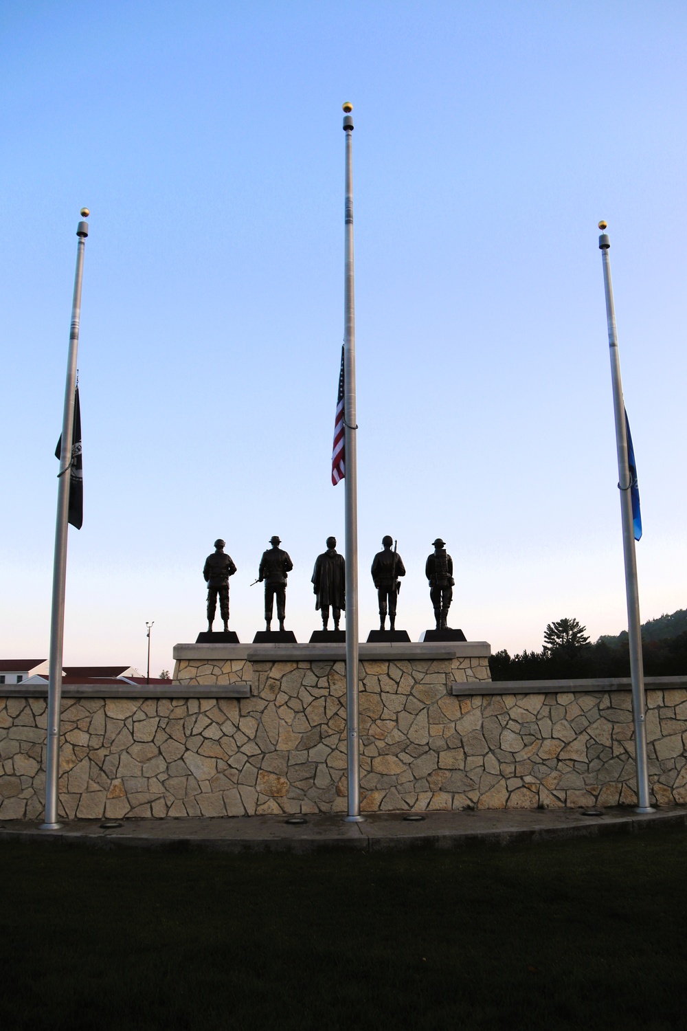 Fort McCoy's Commemorative Area on Patriot Day 2025