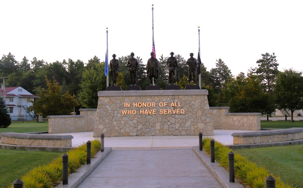 Fort McCoy's Commemorative Area on Patriot Day 2025