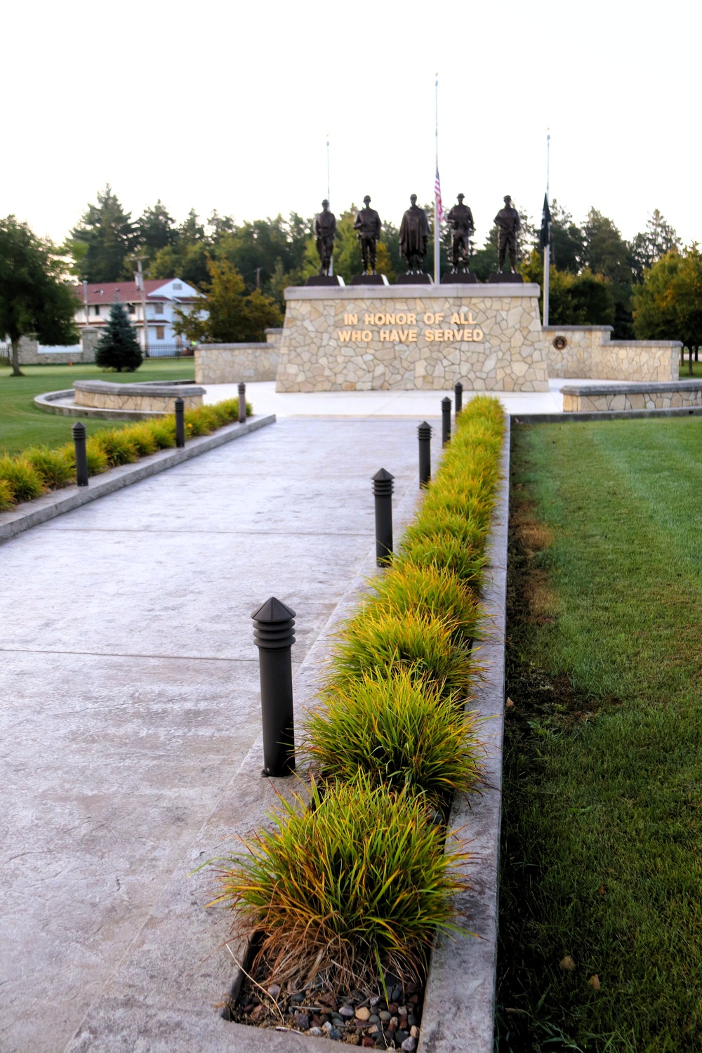 Fort McCoy's Commemorative Area on Patriot Day 2025